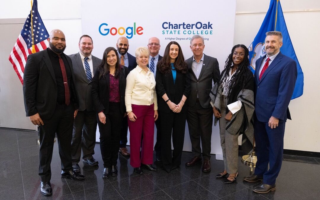 Charter Oak State College and Google Launch Groundbreaking CT Online AI Academy