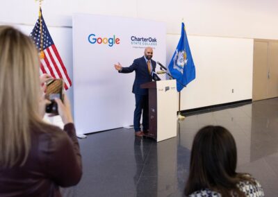 Charter Oak State College and Google have partnered to launch the groundbreaking Connecticut Online AI Academy
